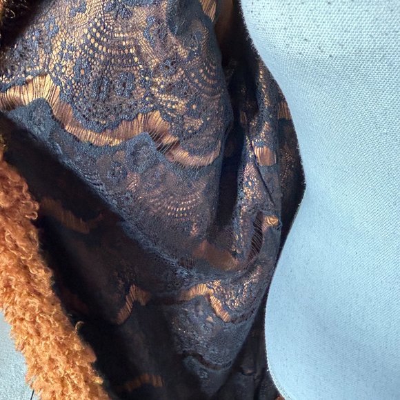 Paparazzi Brown Teddy Jacket Cozy Soft Winter Boho - Picture 6 of 7